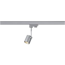 SLV 152242 BIMA I light head, silvergrey, GU10, max. 50W, incl. 3P.-adapter,, Aluminium, silvergrey, , ,