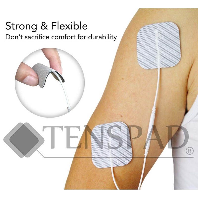 TENSPAD SILVER 16 electrodes for GLOBUS, CEFAR, PRIM, PROMED, 50x50mm