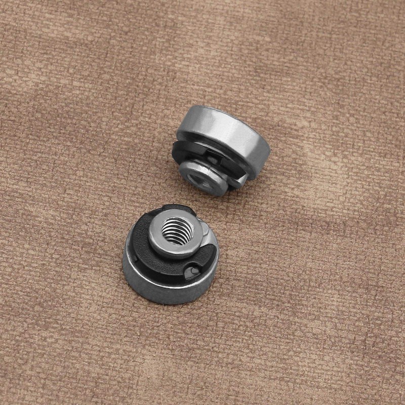 Create idea Pack of 2 Motorcycle Mudguard Rear Seat Nuts