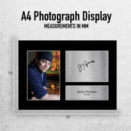 HWC Trading A4 Jerry Ferrara Entourage Gifts Printed Signed Autograph Picture for TV Show Fans