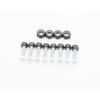 INSTSK8 Axle Nut Set Included Skateboard Skateboard Plus 1 Inch