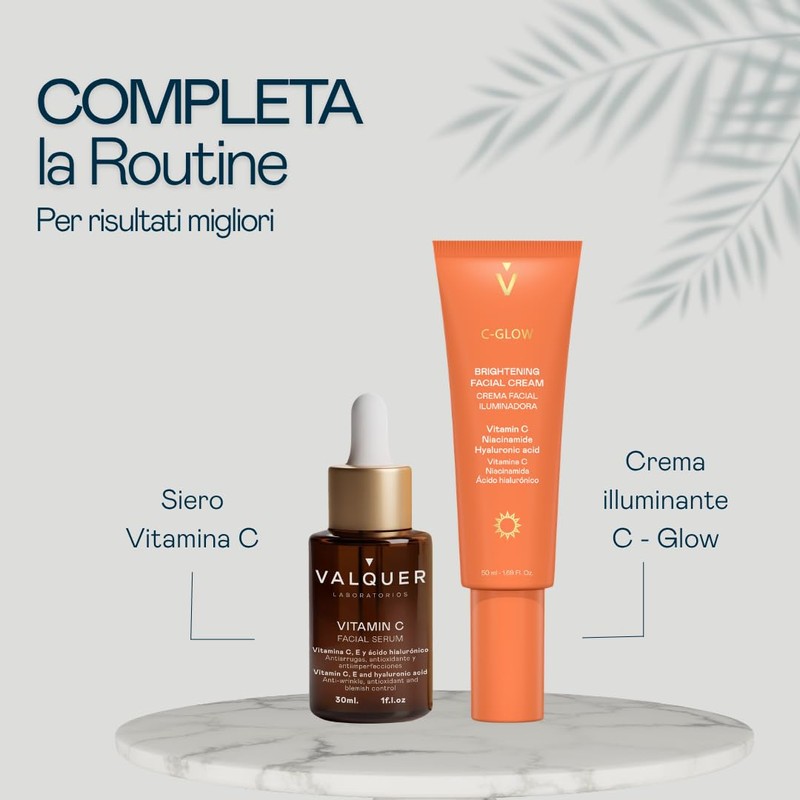 VALQUER Patch Contorno Occhi Vitamina C | Patch Occhi Idratanti