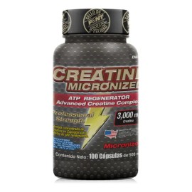 Creatina Pura Capsulas 500 Mg 100 Caps Fnt Gca                                                                                                        