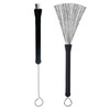 Drumstick Brushes Set Flexible Adjustment Stainless Steel Drum Wire Brushes