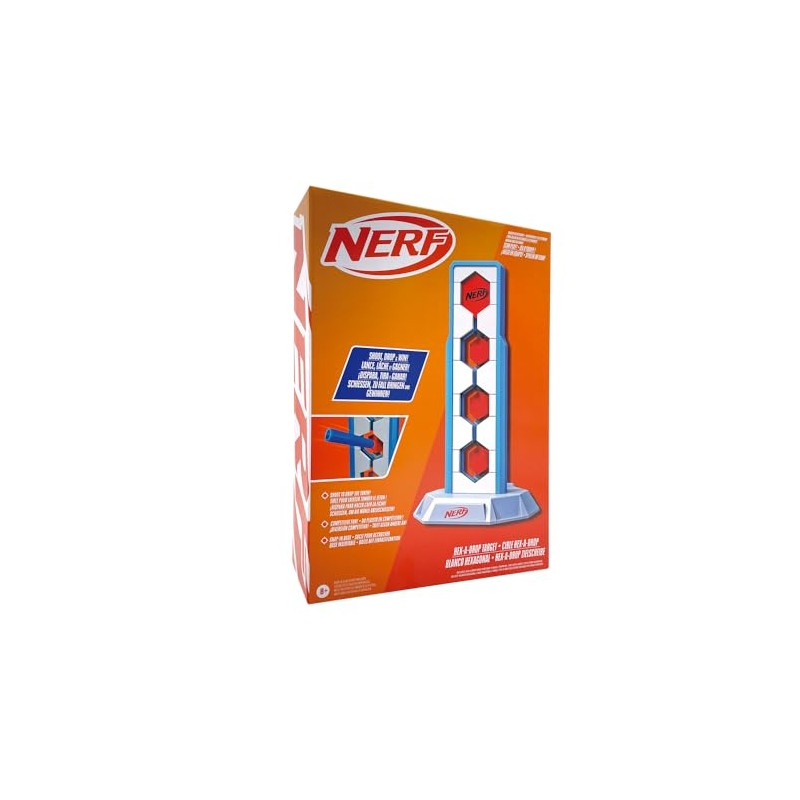 Nerf Dartboard Challenge Hex Drop