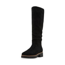 Blondo Waterproof Women's Kray Tall Shaft Boot, Black Suede, 7.5
