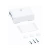 Commscope 107952459, 4-Port Surface Mount Box, White