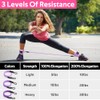 RENRANRING Ankle Resistance Bands with Cuffs, Exercise Bands for Legs