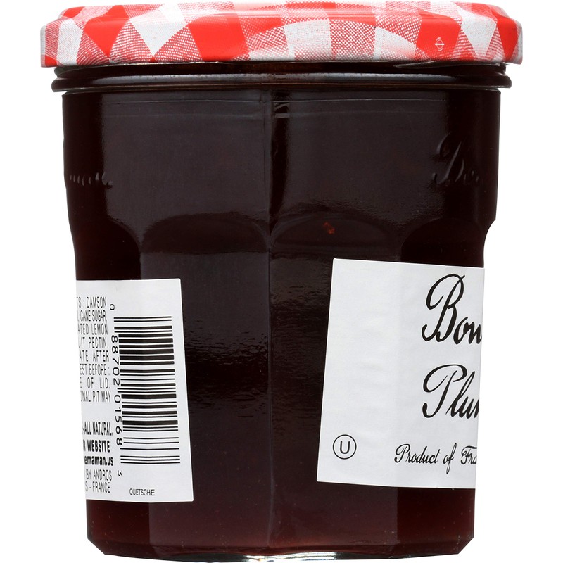 Bonne Maman Plum Preserves, 13-Ounce Jars (Pack of 6)
