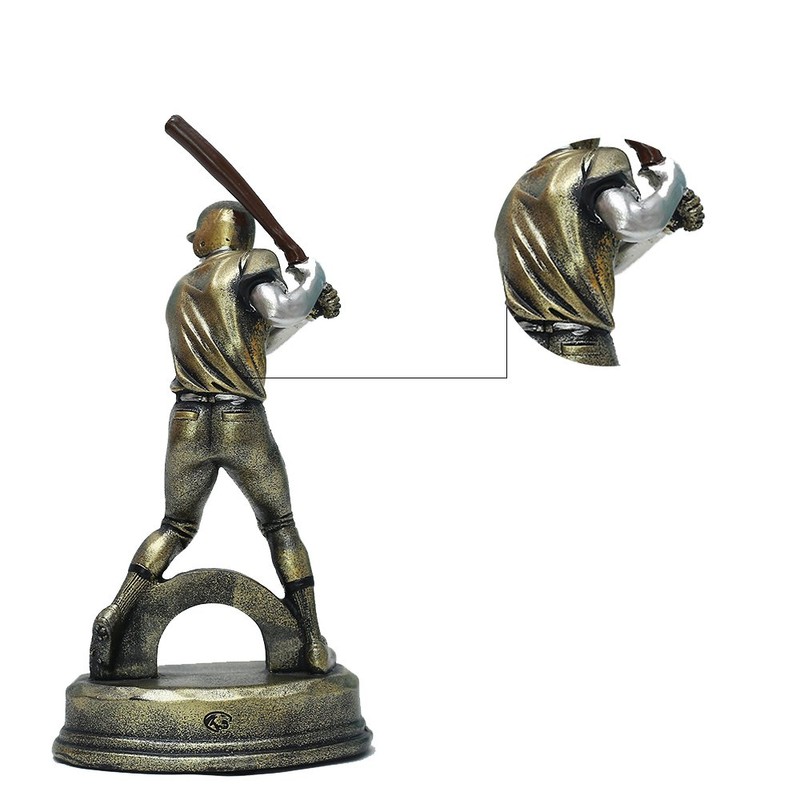 Resin Baseball Character Statue Prize Home Decoration Collectible Gift