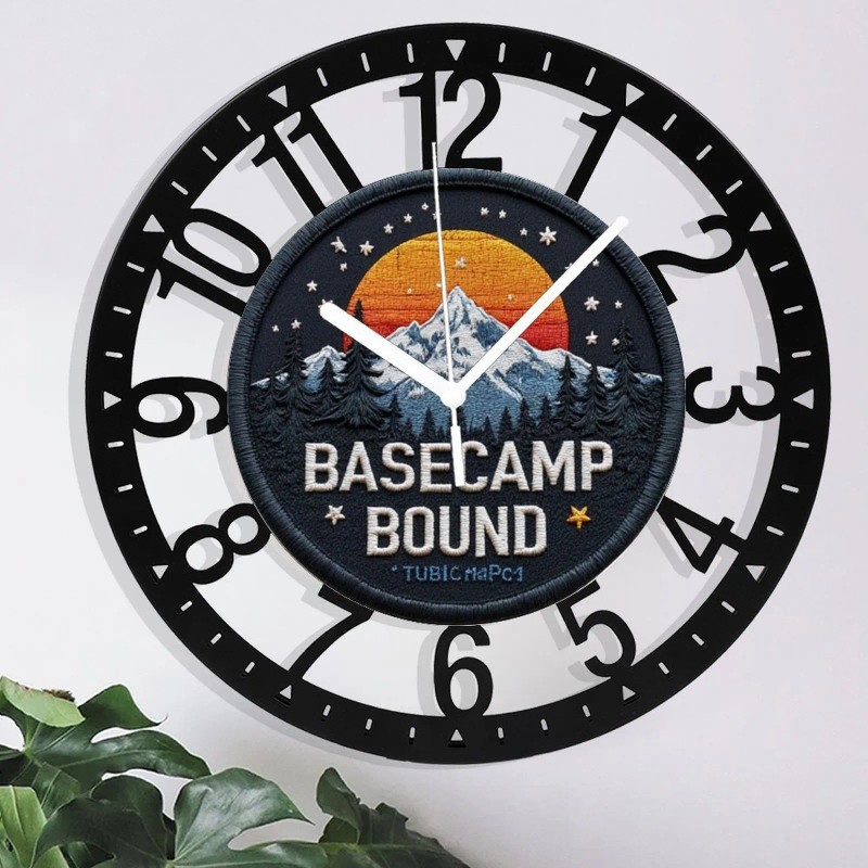 Bulk 40-Pack 25cm Iron Circular Wall Clock Set Silentsheet size: