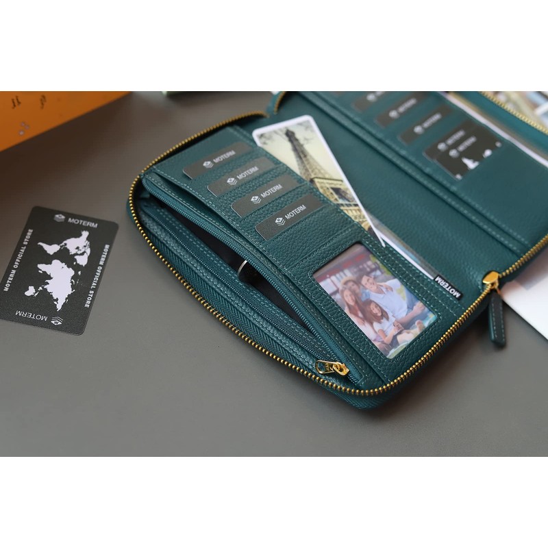 Moterm Zip Leather Cover for Weeks - Suitable for Hobonichi