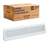 Fits 24" Baseboard Space | Corner Baseboard Register by Handua
