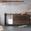 BEARUT Wooden Router Shelf Wall Mount WiFi Router Storage Box