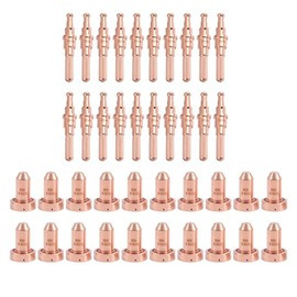 20 electrodos 9-8215, 20 boquillas 9-8210, punta de 60 A, ajuste térmico Dynamics SL60/SL100, consumibles de plasma para antorcha de corte