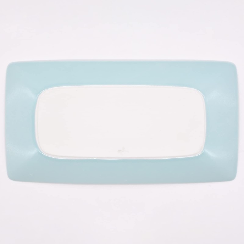 Hasamiyaki 18087 "Hafuri" Long Plate Long Square Plate Grilled Dish,