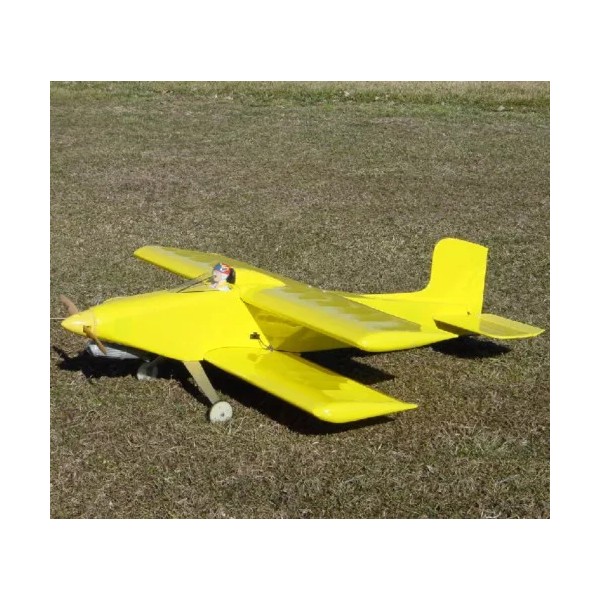 Unbranded 1/3 Scale Hot Canary Biplane Plans,Template