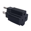 TEWOXIN 5 pcs NEMA 5-15P to 5-20R 3-Prong Adapter