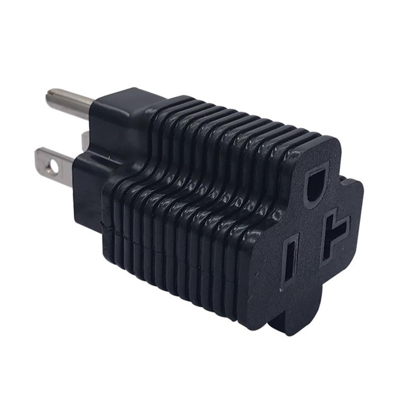TEWOXIN 5 pcs NEMA 5-15P to 5-20R 3-Prong Adapter
