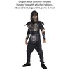 Rubies Ninja 701997-S Snake Costume, Black, Brown, S