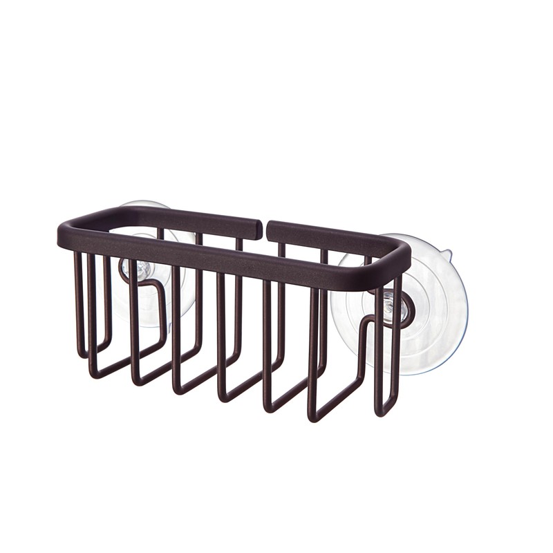 SunnyPoint NeverRust Kitchen Sink Suction Holder for Sponges, Scrubbers, Soap,