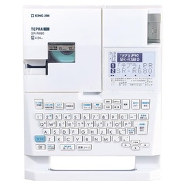 キングジム(Kingjim) King Jim Label Writer Tepra PRO SR-R680 (Compatible Label Width: 0.1-0.9 inches (4-24 mm) Width)