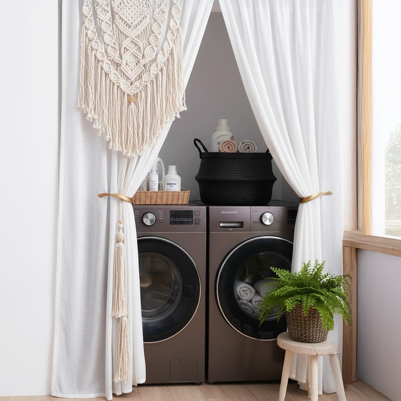 4 Pcs Gold Curtain Holdbacks, Heavy Duty Aluminum Alloy Wall