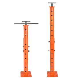 2 Pcs House Floor Jacks Post for Leveling,Adjustable Support Jack 19-36" Height Range,Floor Jack Stand 2 ton - 4400 lbs Height Capacity (Each),Screw Jack,Lift Supports,Level Supports Orange Orange