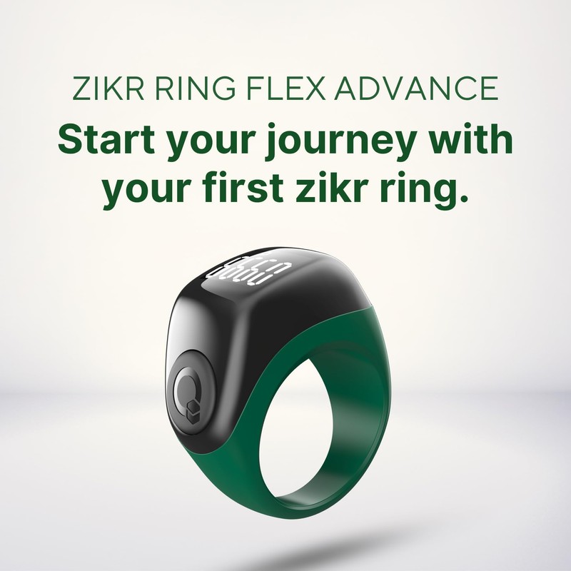 TAKVA - Zikr Ring Flex Advance | Improved, Smart Tasbih