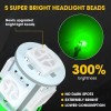 AQJ 10X Green LED Bulbs Instrument Cluster Panel Backlight Gauge