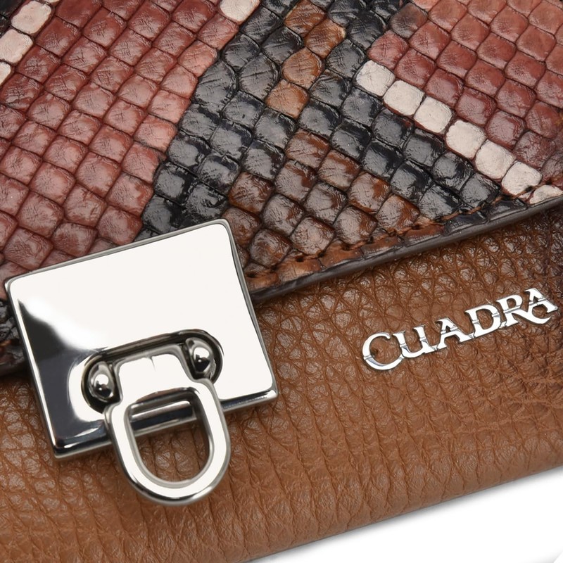 Cuadra Women's Wallet in Genuine Leather Honey BD197PI