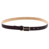 VALENTINO Around Plaque Buckle Belt W85 Vino/Oro - Can be