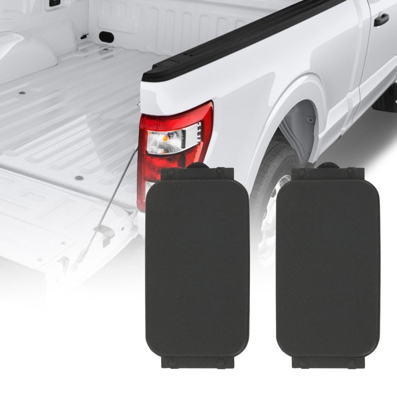 G-PLUS Truck Bed Rail Cap Plastic Bedrail Insert Plug Box