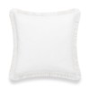 Hofdeco Premium Coastal Patio Indoor Outdoor Pillow Cover Only, 20"x20"