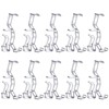 THKO 10pcs Valance Clips, Clear Window Valance Blind Clips Stable