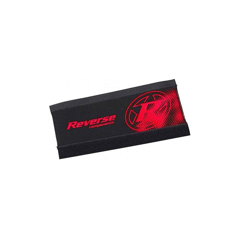 Reverse Neoprene Chain Stay Protector Black/Red