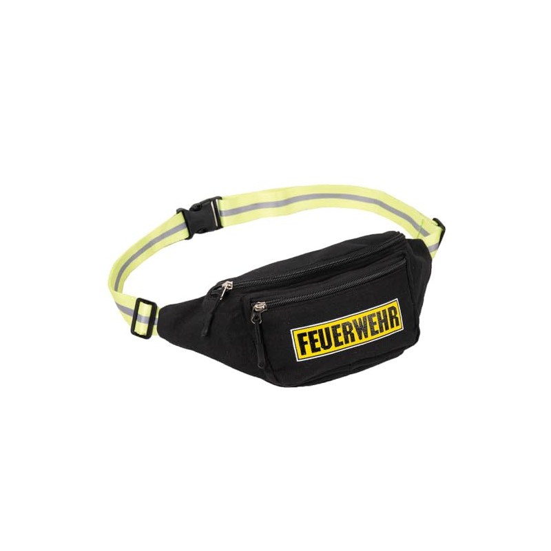 Goldschmidt Costumes Bum Bag with 3 Zip Compartments Accessory Costume