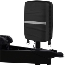 Electric Jack Cover Waterproof 600D Oxford RV Jack Travel Trailer Cover Outdoor Protective Electric Tongue Jack Dust Covers 9" L X 7.5" W X 18" H (Black)