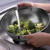 Bokon 3 Pcs Stainless Steel Colander Set Colander Bowl and