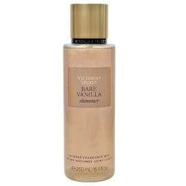 VICTORIA'S SECRET BARE VANILLA SHIMMER FRAGRANCE BODY MIST SPRAY SPLASH 8.4 oz