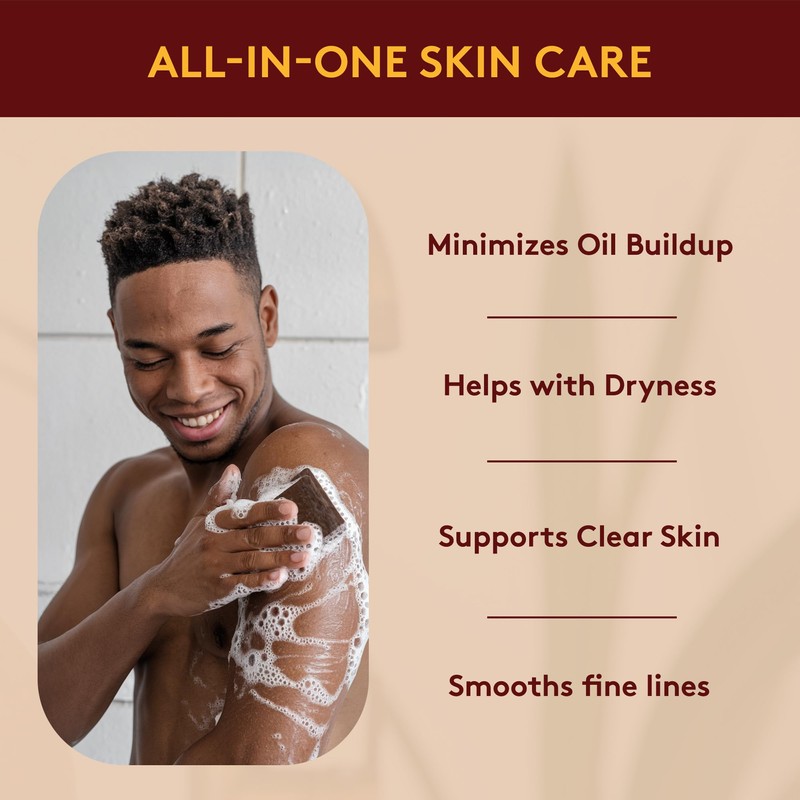 Okay Pure Naturals African Black Soap - Natural Black Soap