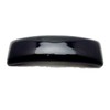 French Design Barrette Rectangular Oval 4 Inch (Black)