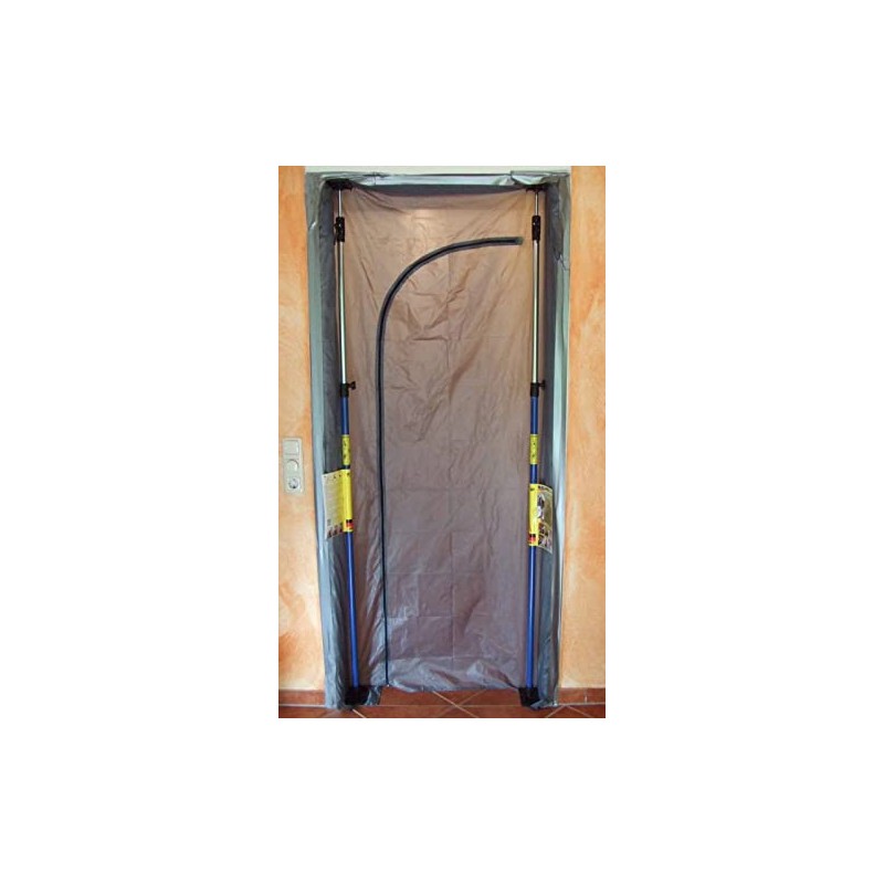 Dust protection door / wall 310 x 130 cm Velcro