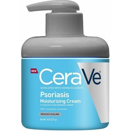 CeraVe Moisturizing Cream for Psoriasis With Salicylic Acid & Urea, 8 Oz
