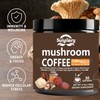 10 Mushroom Coffee with Arabica w, Lion's Mane, Reishi, Mushroom