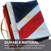 NWFlags Union Jack Hand Stitched Flag with Rope & Toggle