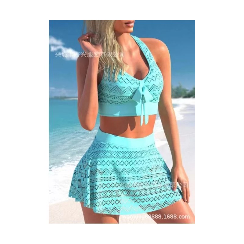 Generic Traje De Baño De Playa Sexi Con Falda De