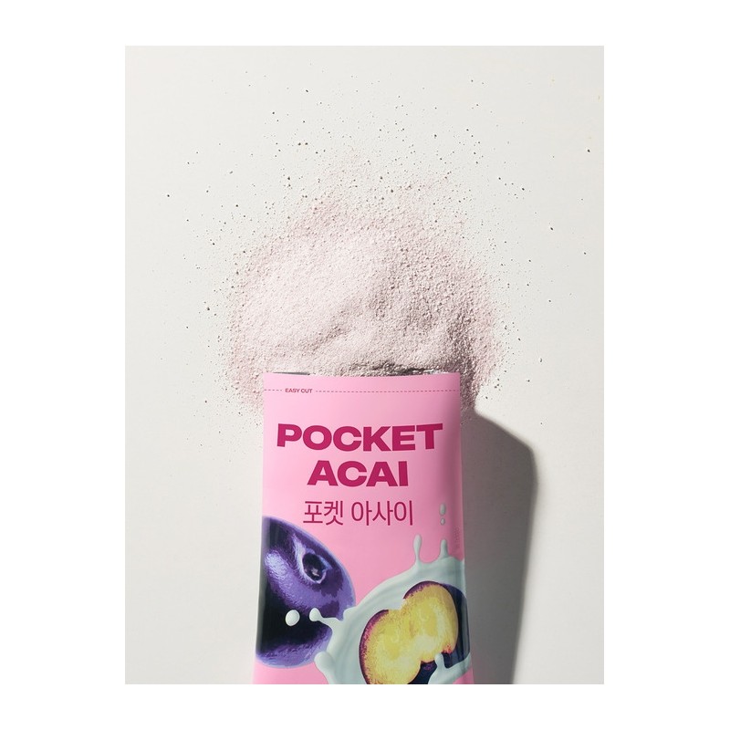 Pocket Acai Acai Berry Mixed Powder 1 Box (7 Packets)