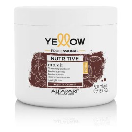 Mascara Mask Nutritiva Con Argan Y Coco Yellow 500ml