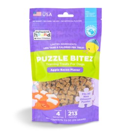 Outward Hound Outward Hound by Nina Ottosson Puzzle Bitez Training Treats for Dogs, Apple Bacon Flavor, Soft Small Low Calorie Dog Treats